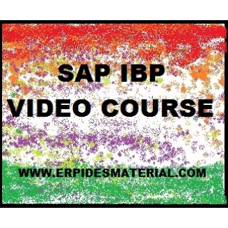 SAP IBP VIDEO COURSE